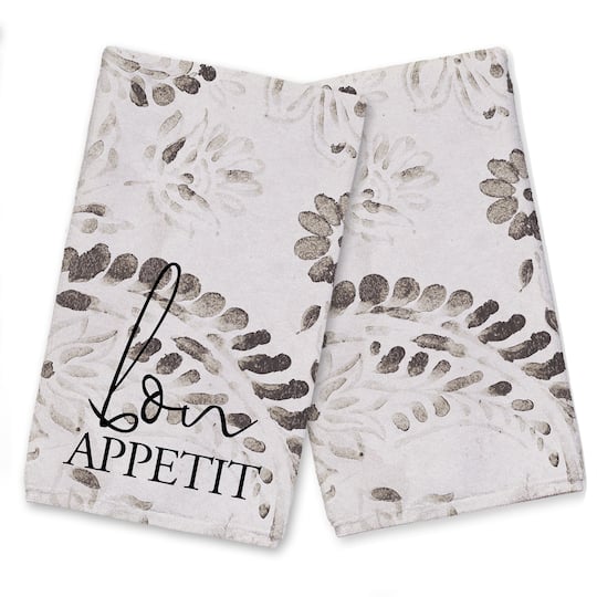 Vintage Paisley Bon Appetit Tea Towel Set